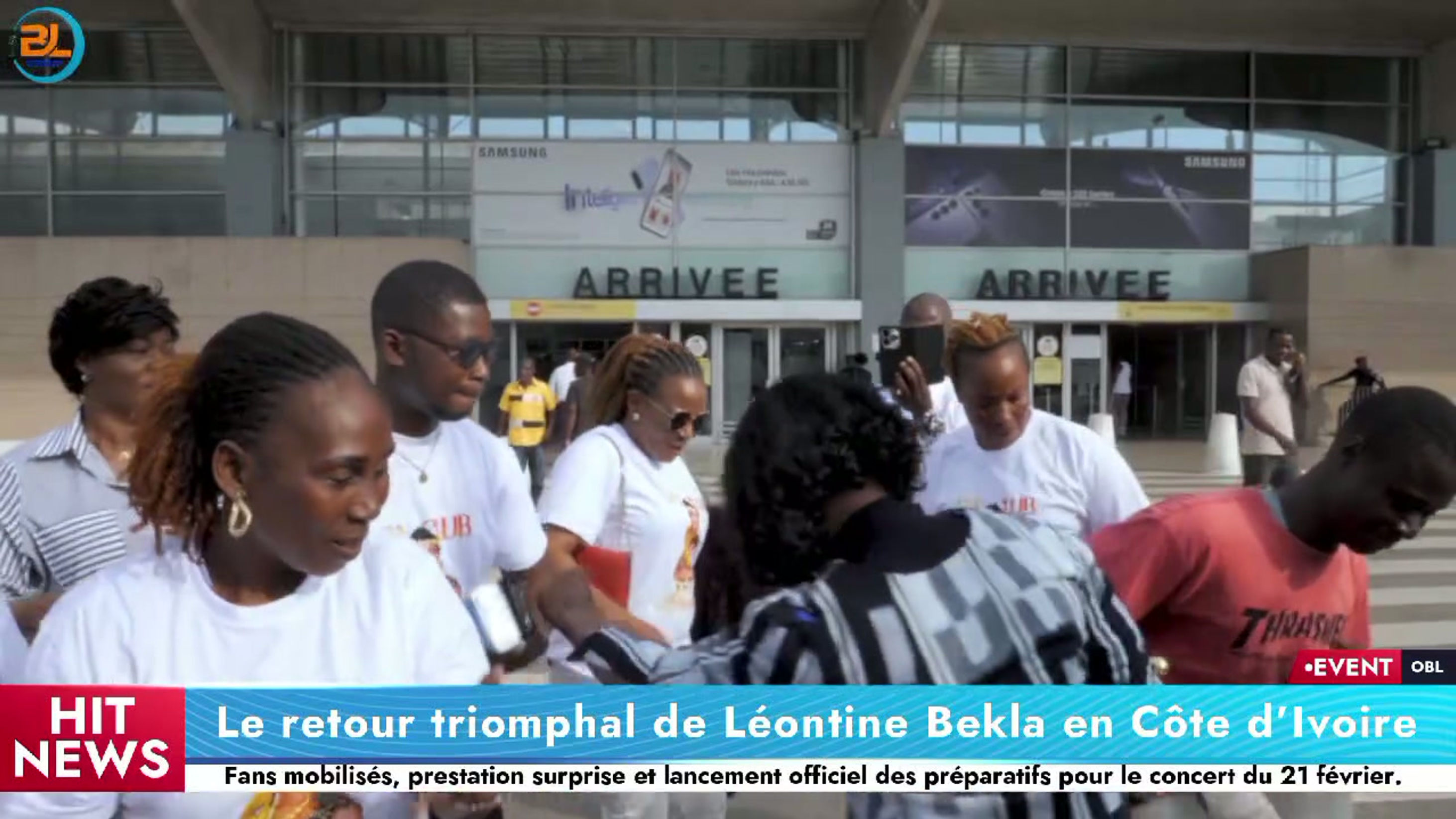 Retrouvaille de la chantre avec son fan club